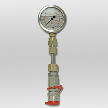Jung Aufsteck-Manometer mit Hydraulikkupplung